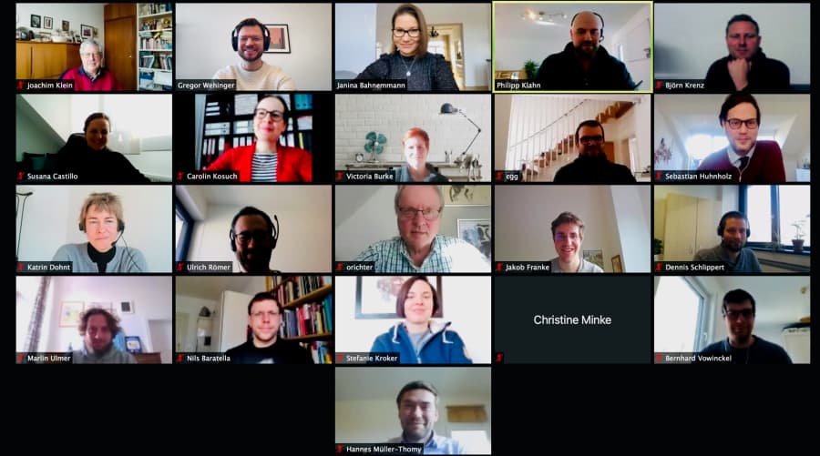 6. Ordentliche Sitzung der Jungen BWG