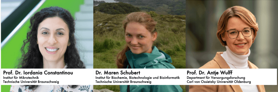 Aufnahme von drei neuen Mitgliedern in die Junge BWG